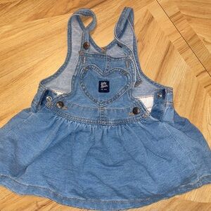 Baby Girl 12 Month Baby B’Gosh Denim Overalls